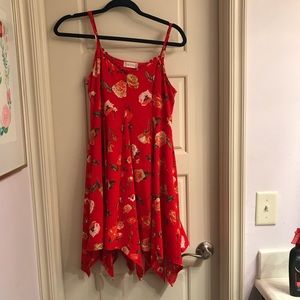 Altard state asymmetrical floral dress